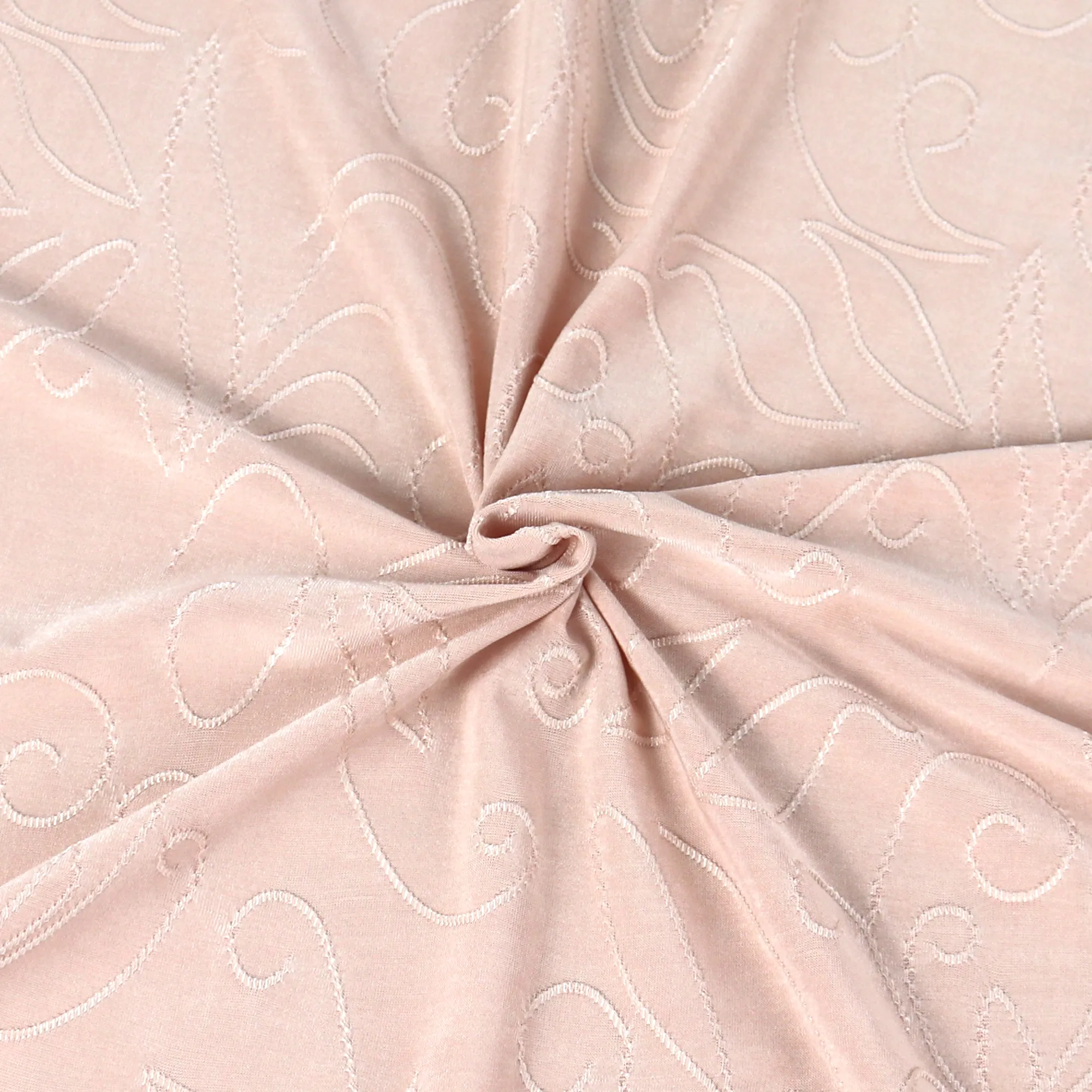 55" 180-190GSM 25 Color Polyester Single Spandex Knit Jacquard Piece Dyed Fabric by The Yard