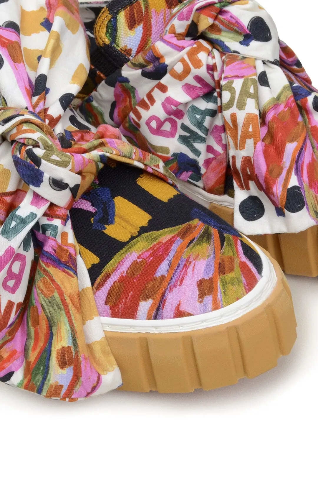 Bananatic Mule Sneaker with Bow