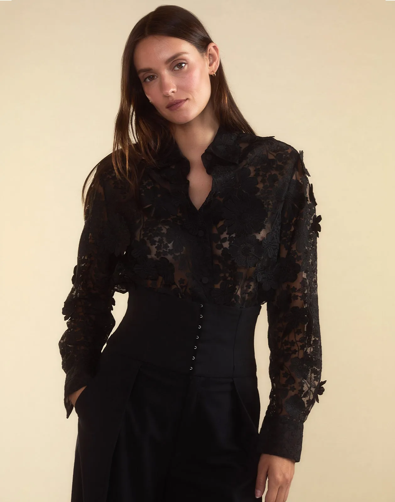 Blooming Lace Shirt