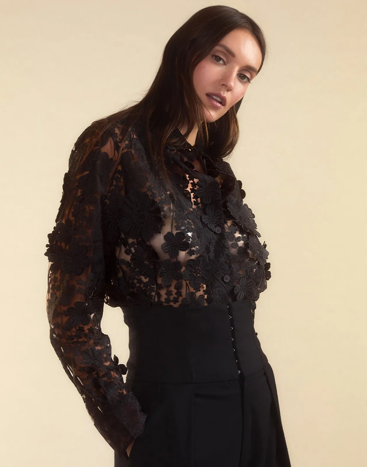 Blooming Lace Shirt
