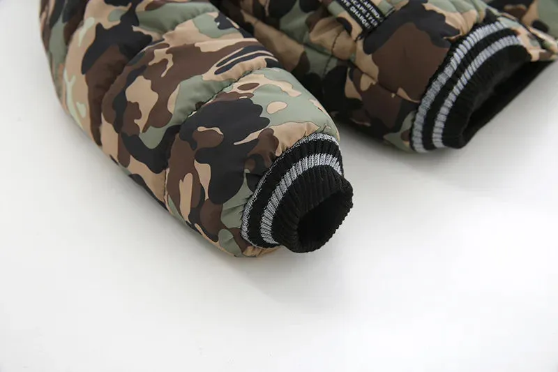 Boys High Quality Thick Hooded Jackets