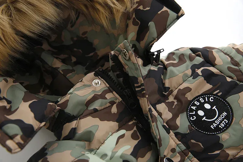Boys High Quality Thick Hooded Jackets