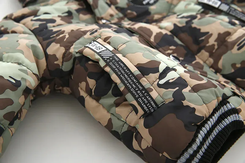Boys High Quality Thick Hooded Jackets