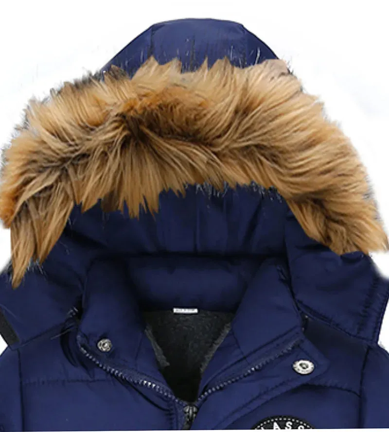 Boys High Quality Thick Hooded Jackets
