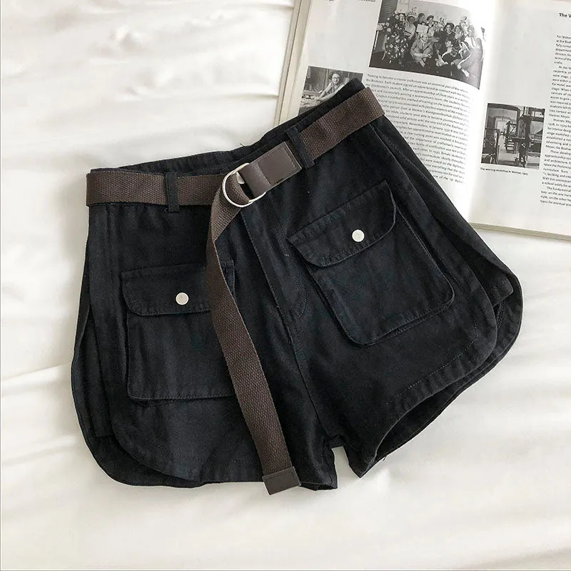 Casual Cargo Belt Shorts