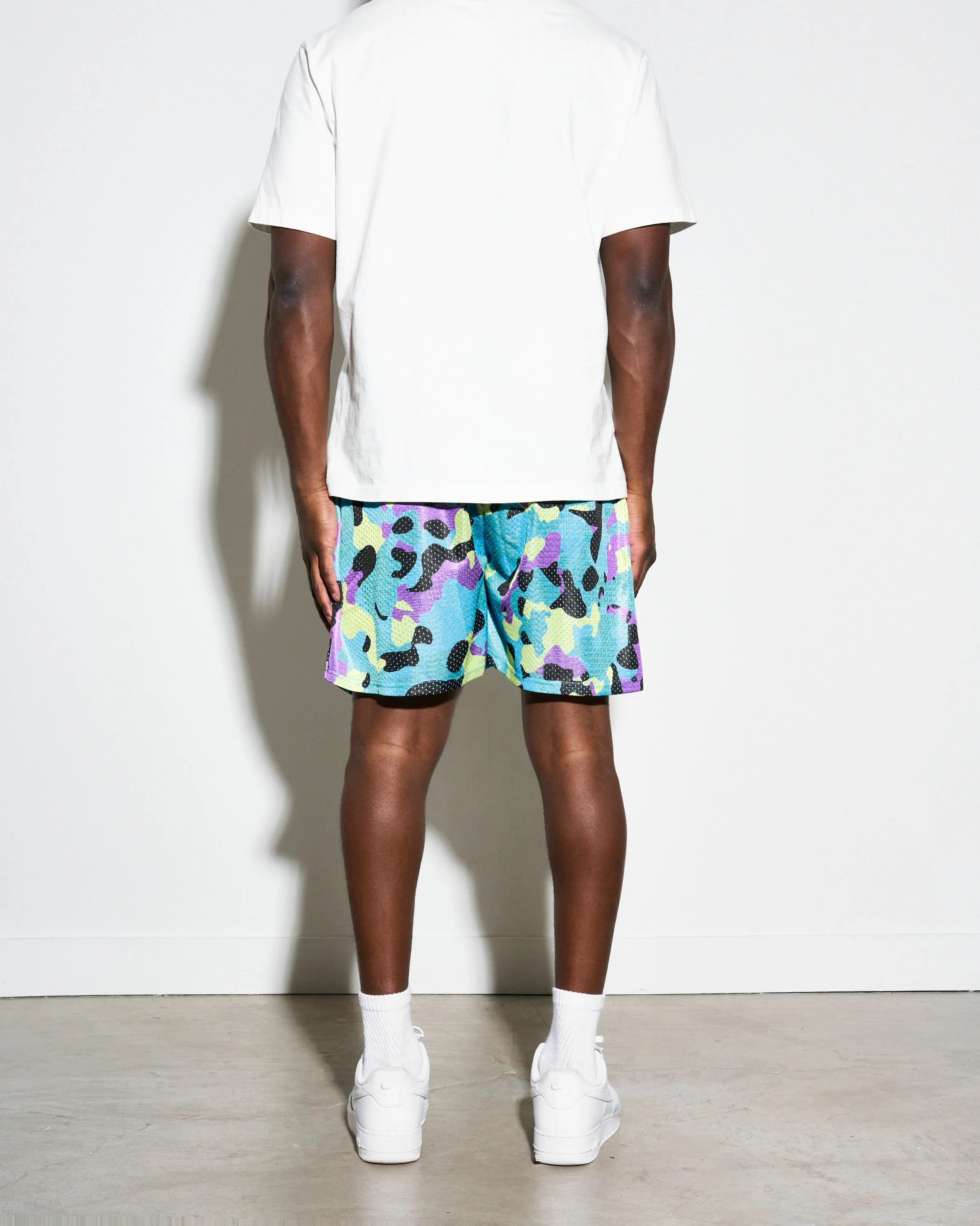 Chalk Line Speckled Camo Retro Shorts