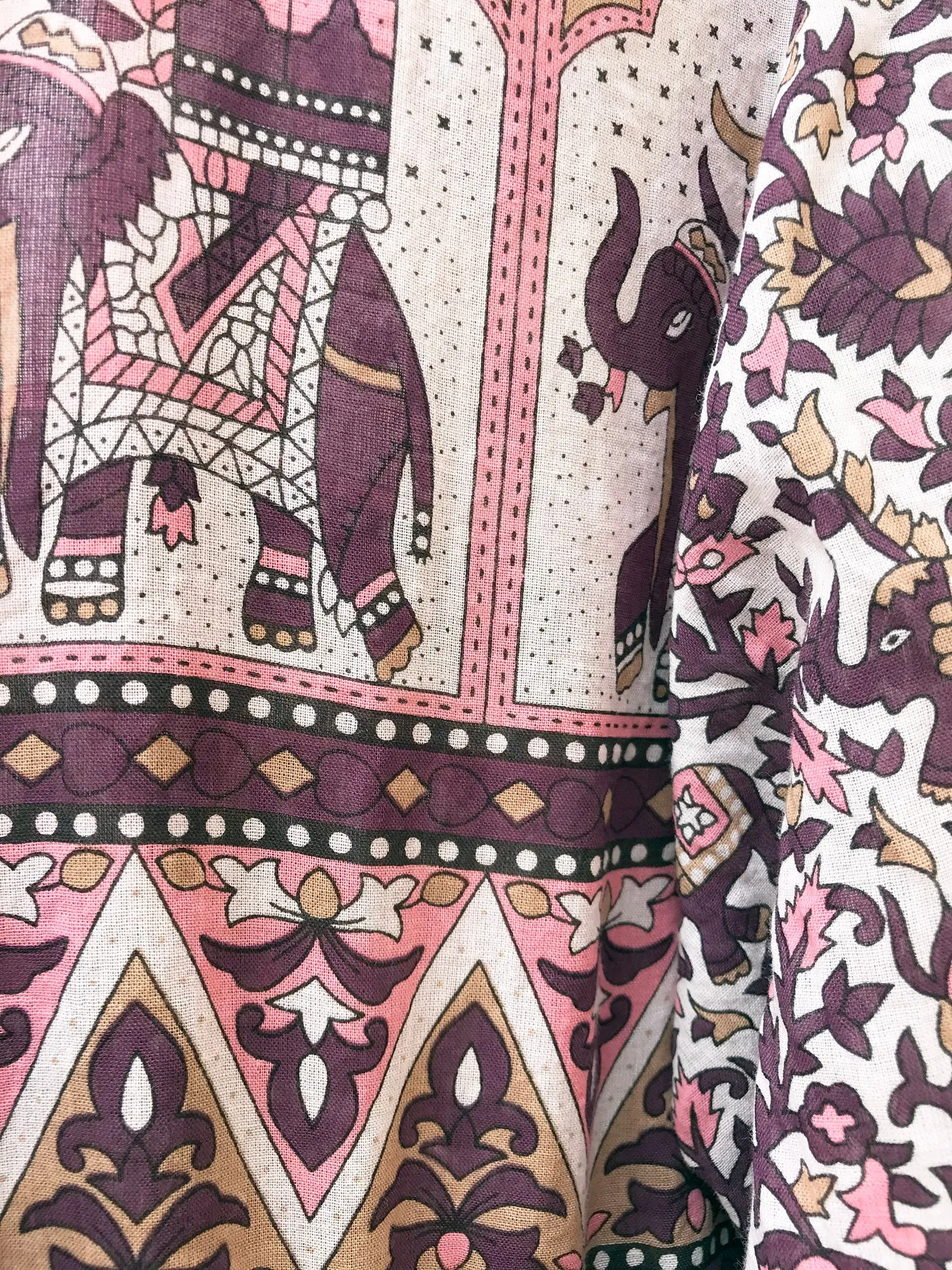 Chowchilla Vintage Indian GYPSET Blouse • "Lucky" • LAST ONE (Size XS)