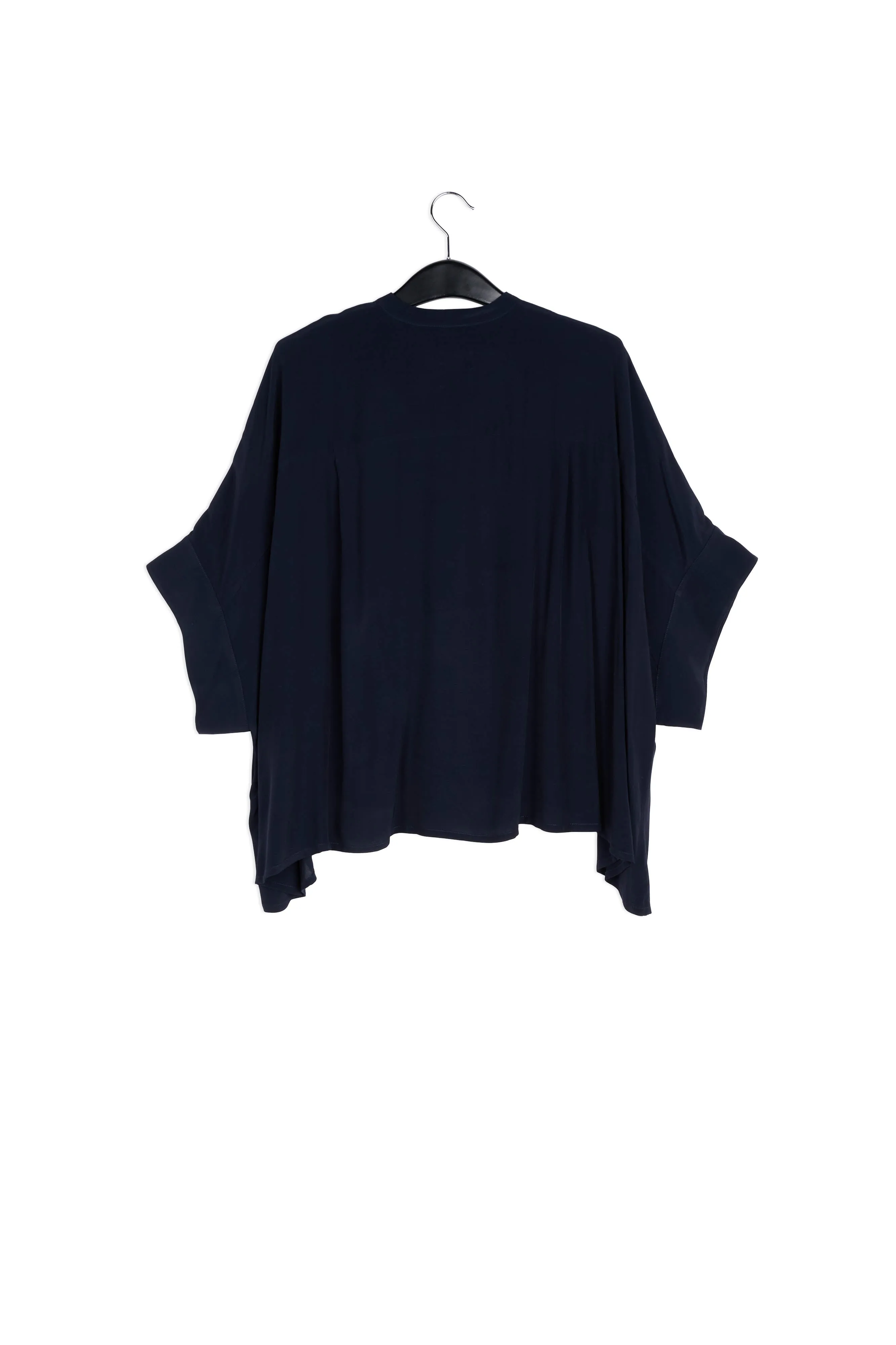 Dark blue oversized top