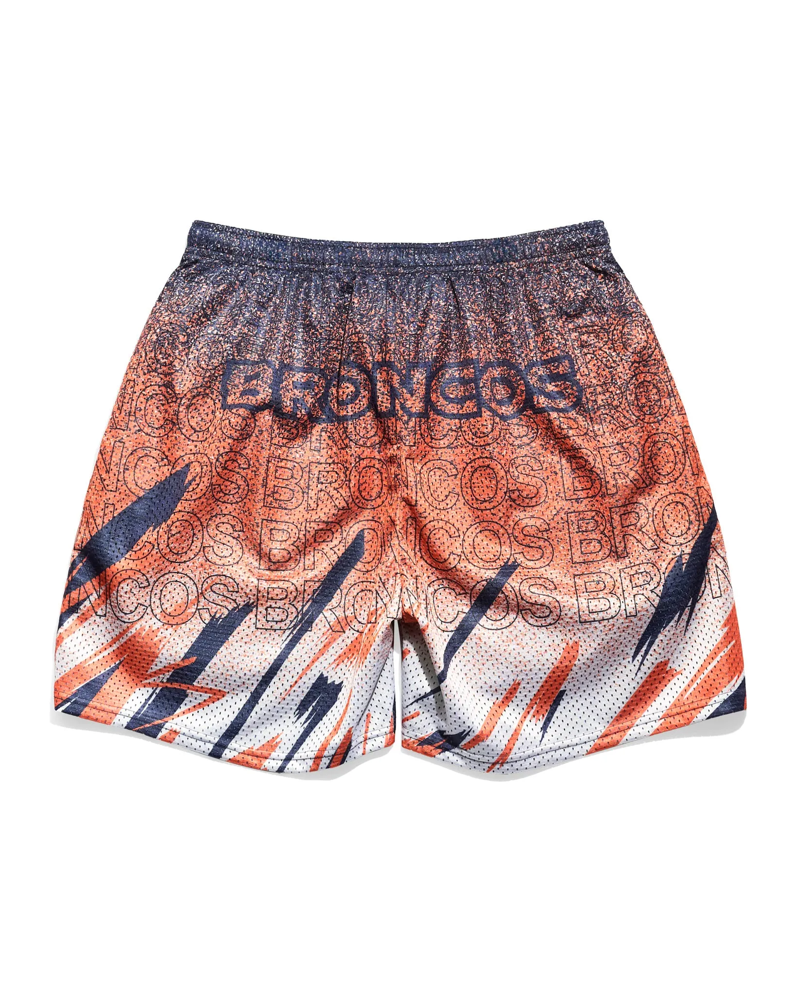 Denver Broncos Sketch Retro Shorts
