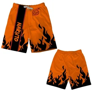 Digital print men's casual shorts
