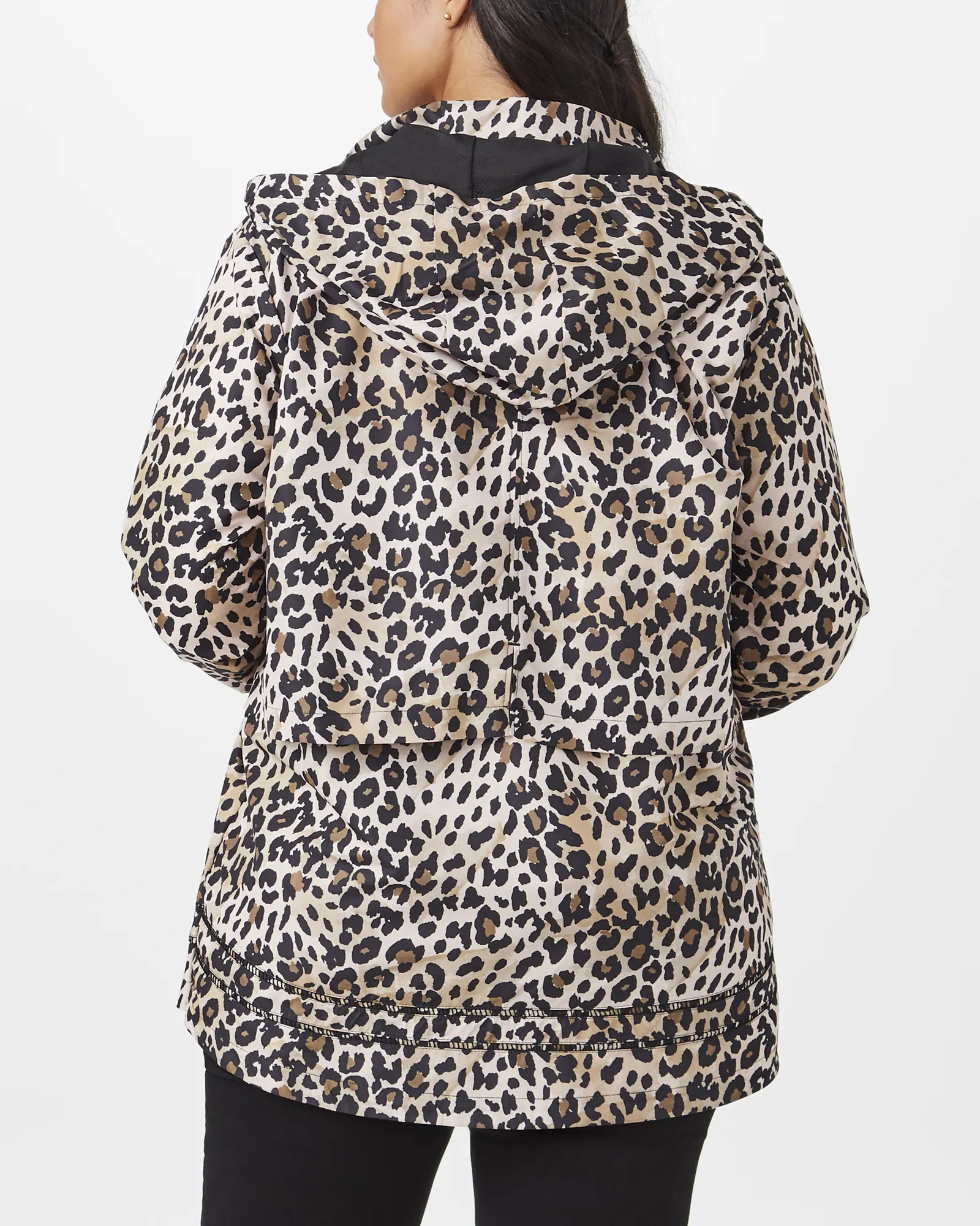 Frida Windbreaker | Tan / Black