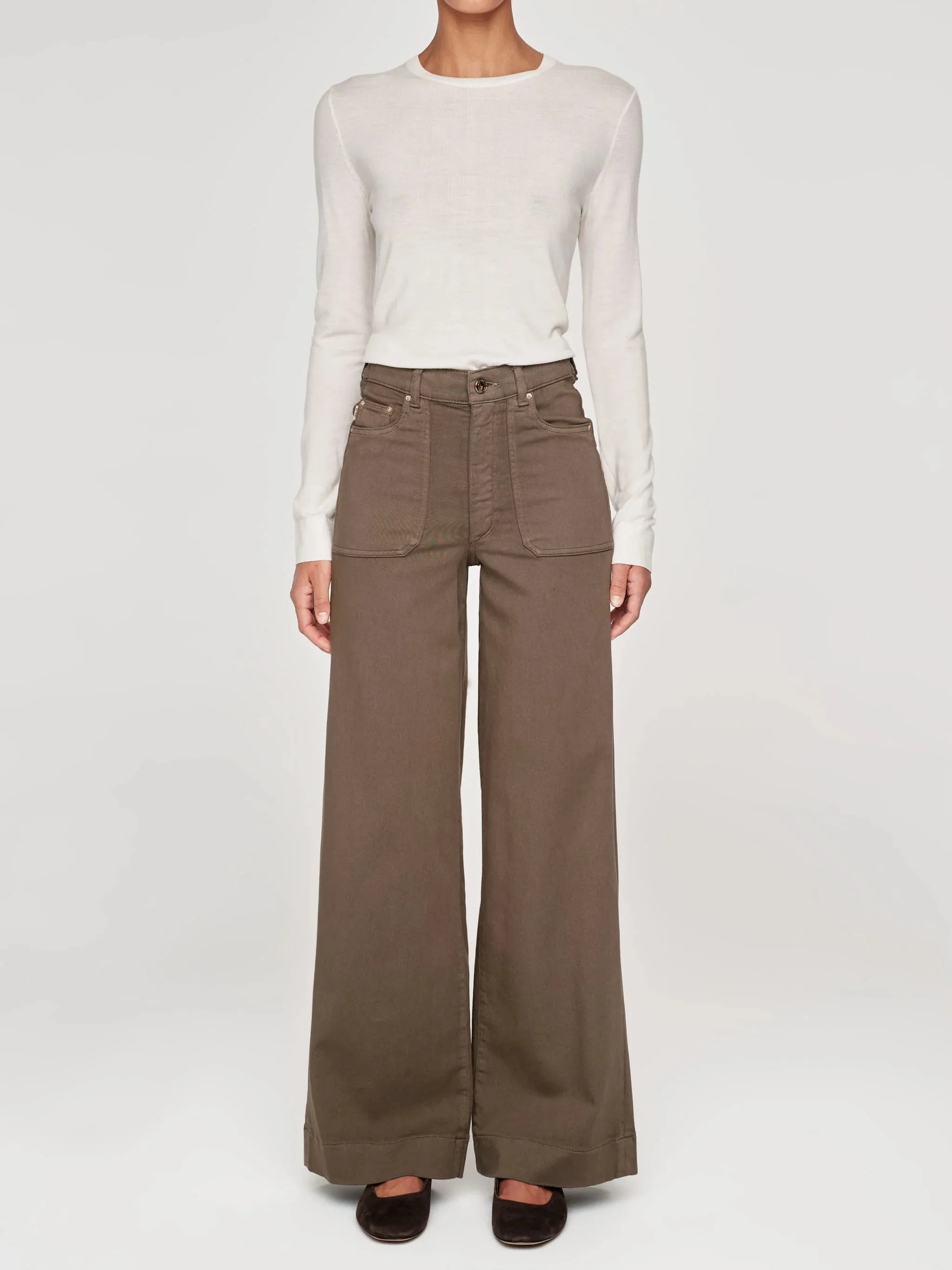 Hepburn Wide Leg Jean - Catskills