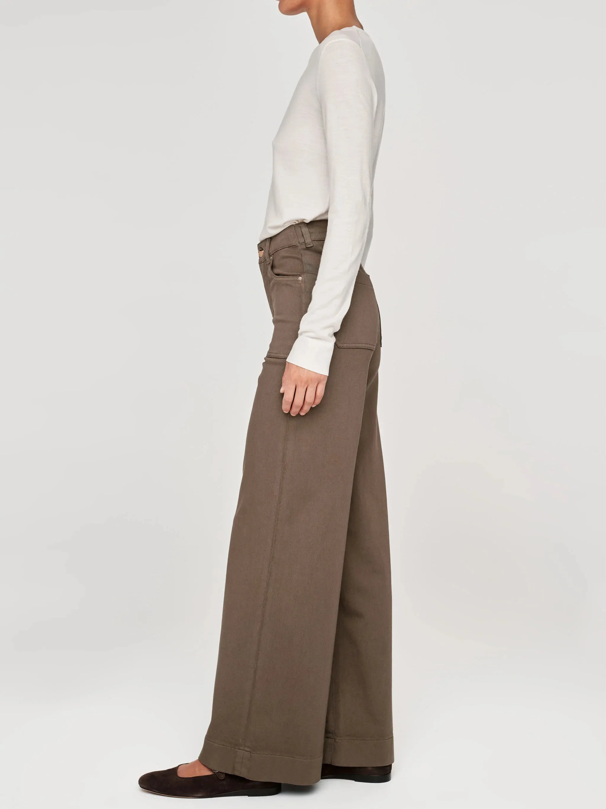 Hepburn Wide Leg Jean - Catskills