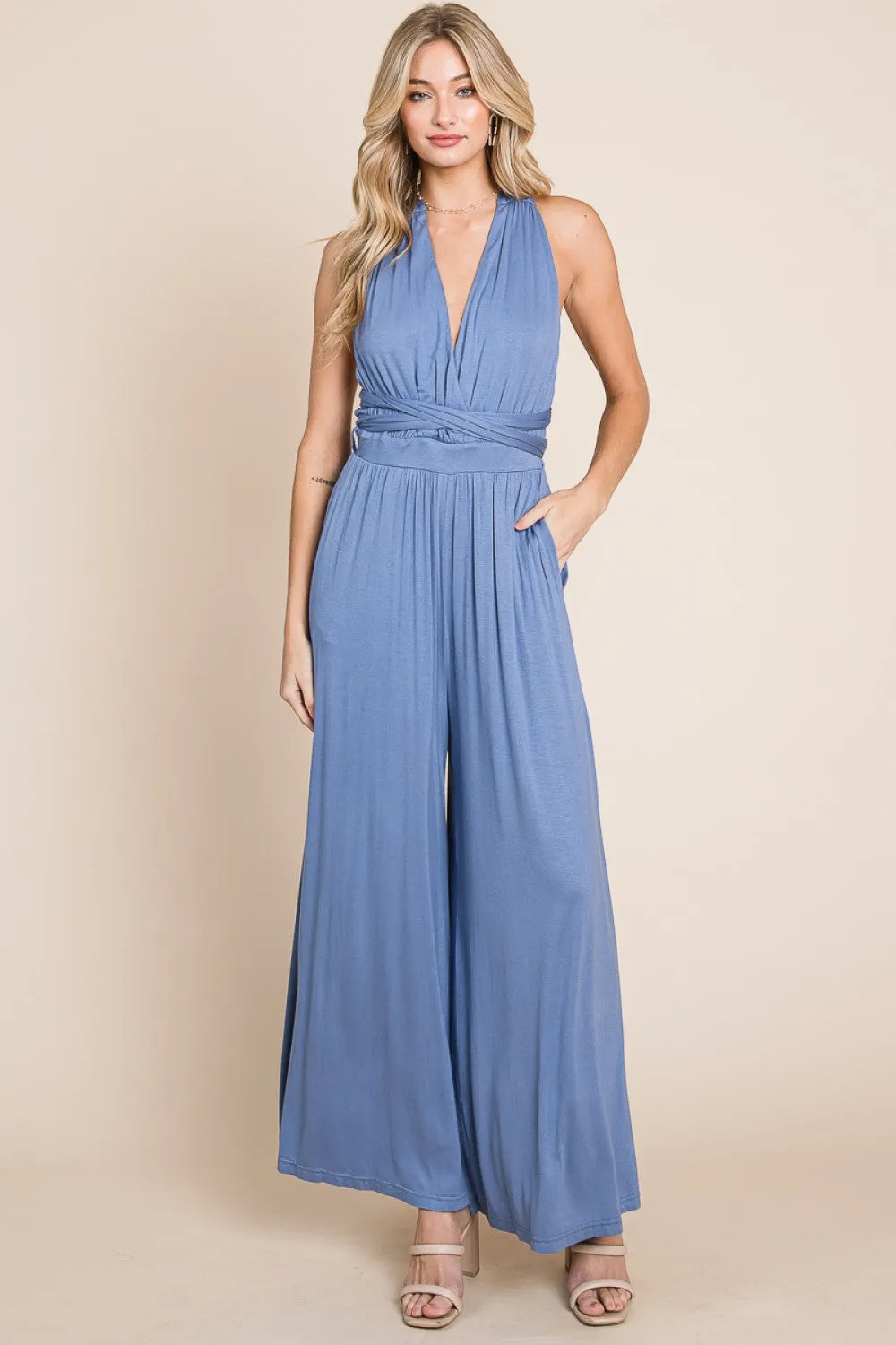 Inevitably Perfect Convertible Jumpsuit - Black