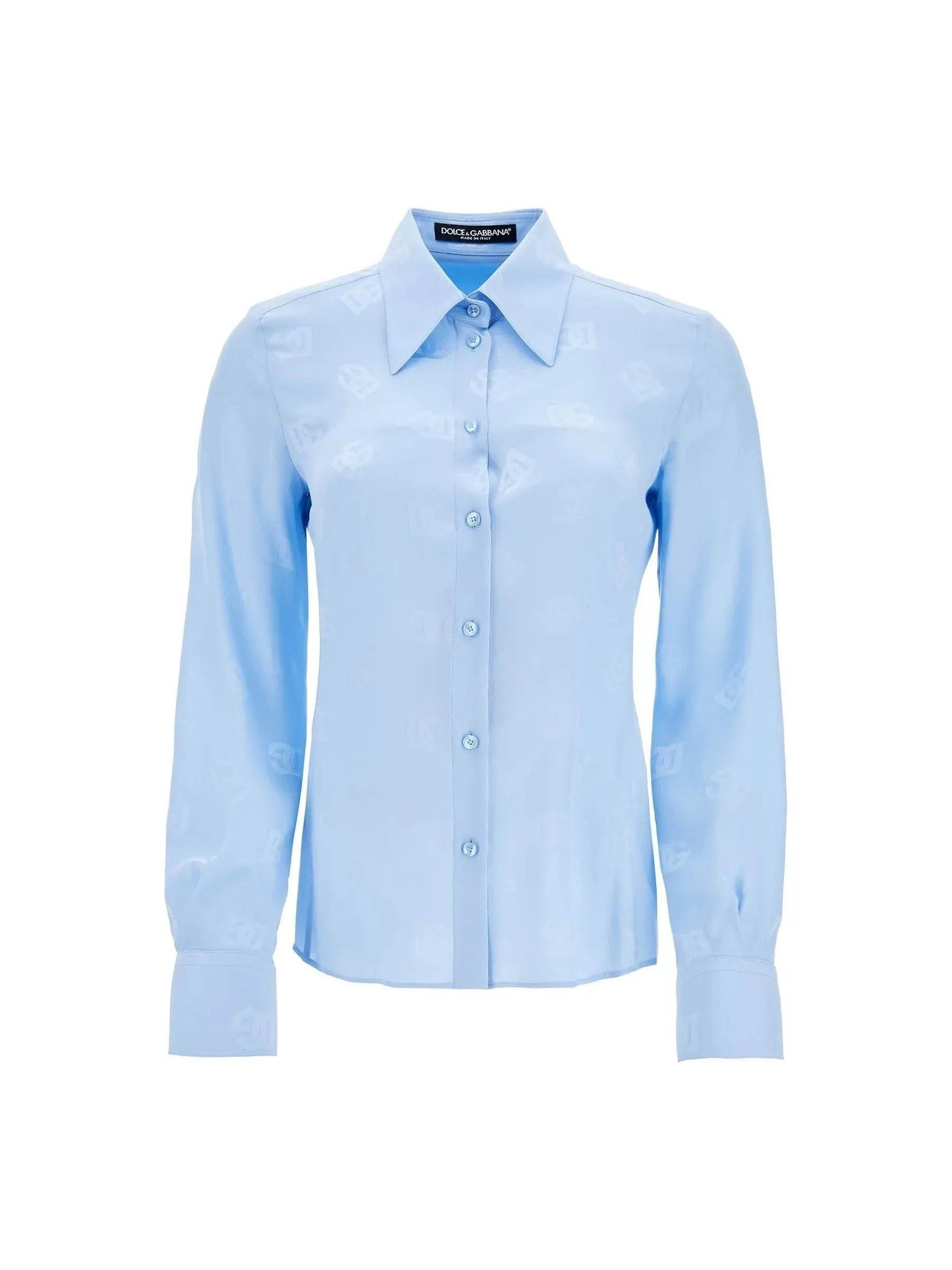 Jacquard Silk Shirt