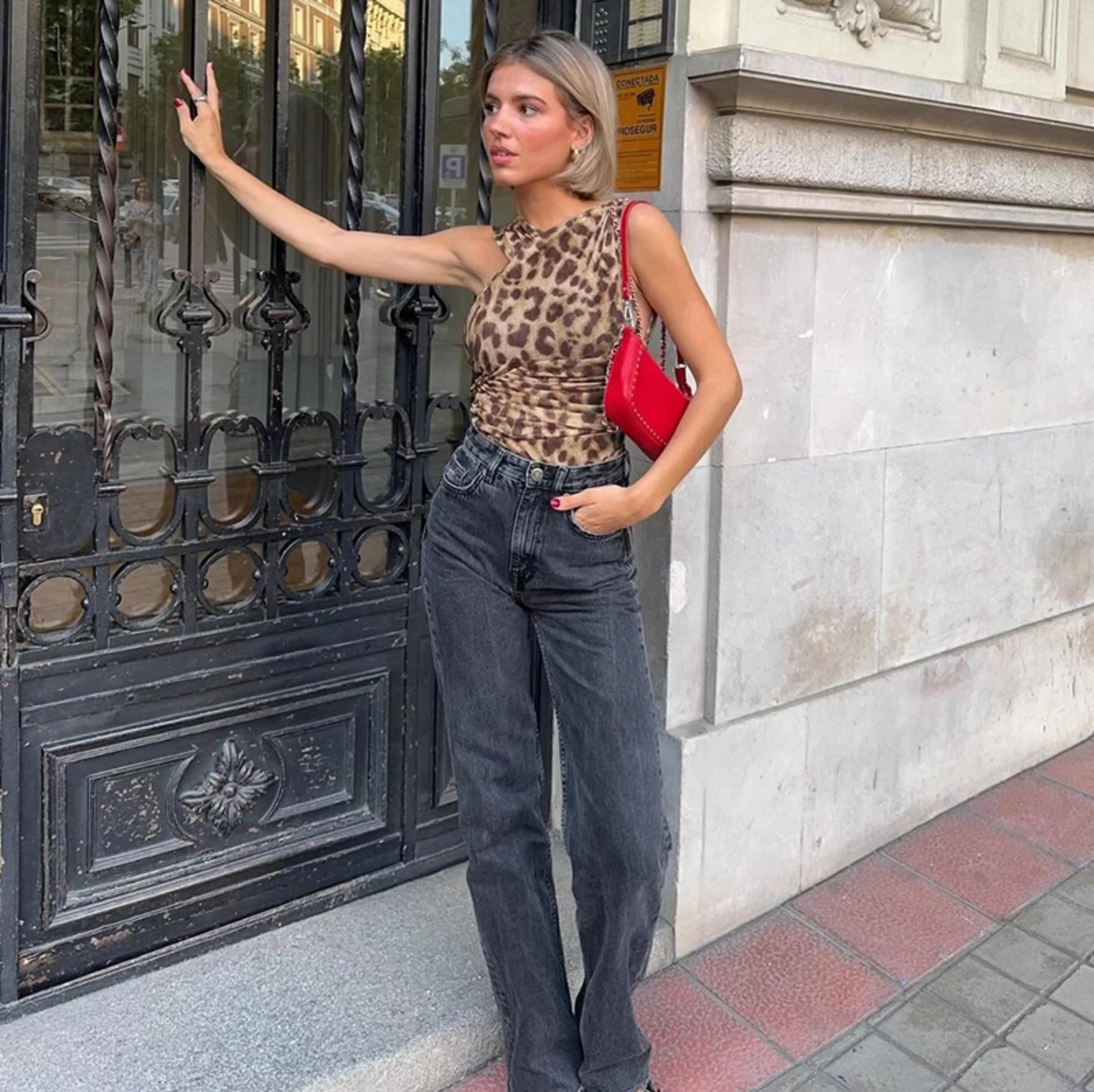 Kora Leopard Print Bodysuit