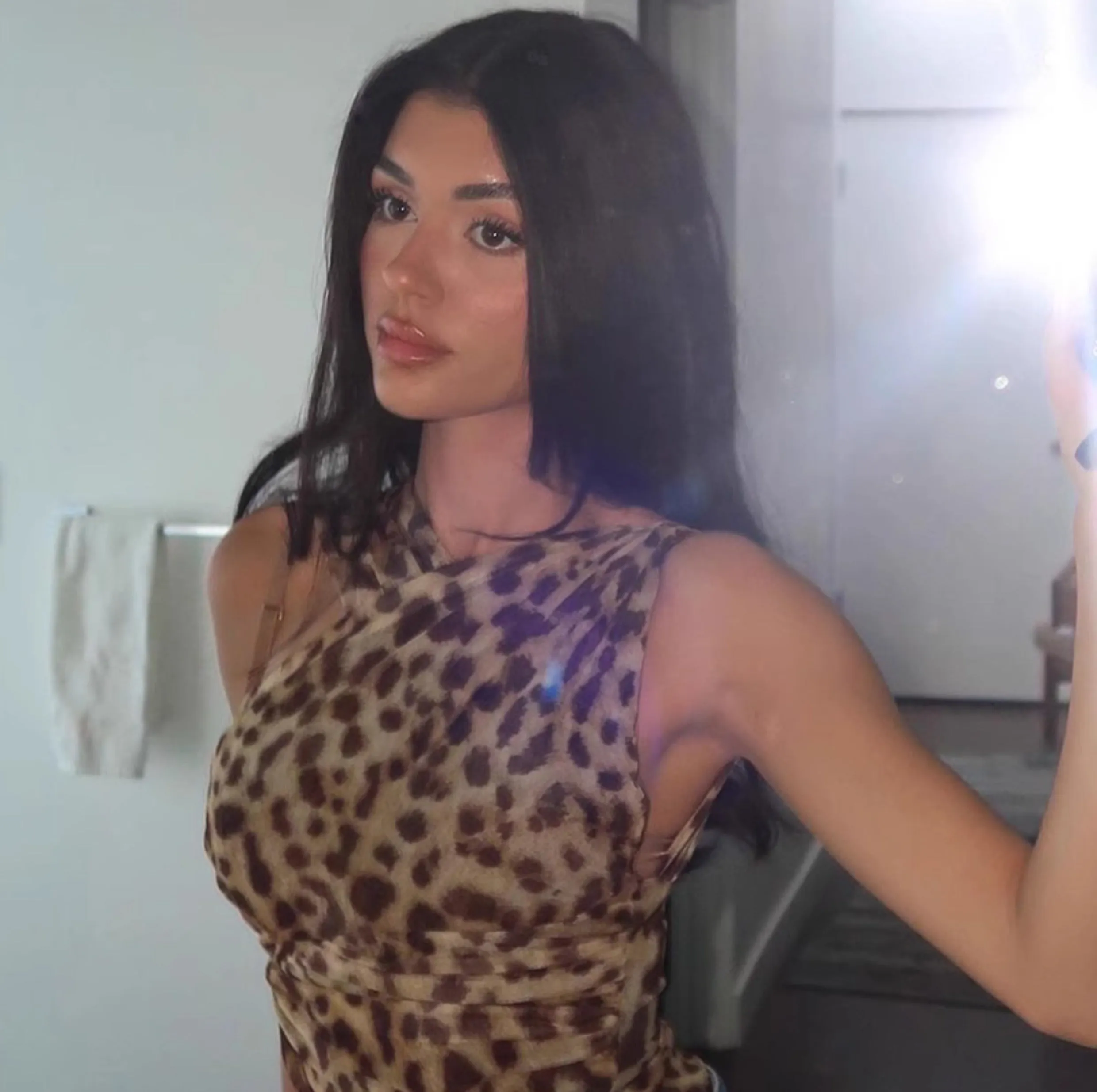 Kora Leopard Print Bodysuit