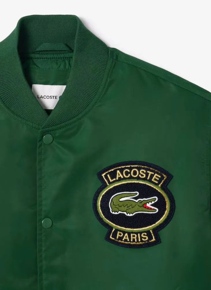 Lacoste Padded Water-Repellent Bomber Jacket