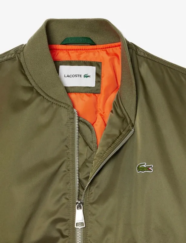 Lacoste Water-Repellent Padded Bomber Jacket