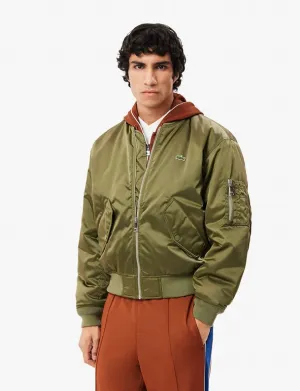 Lacoste Water-Repellent Padded Bomber Jacket