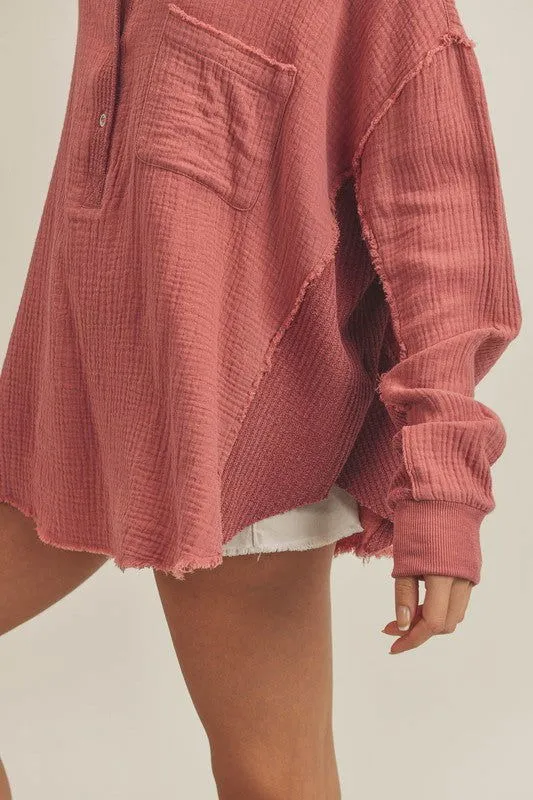 Majorie Cotton Long Sleeve Top