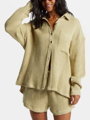 Odyssey Shacket Long Sleeve Buttondown Shirt