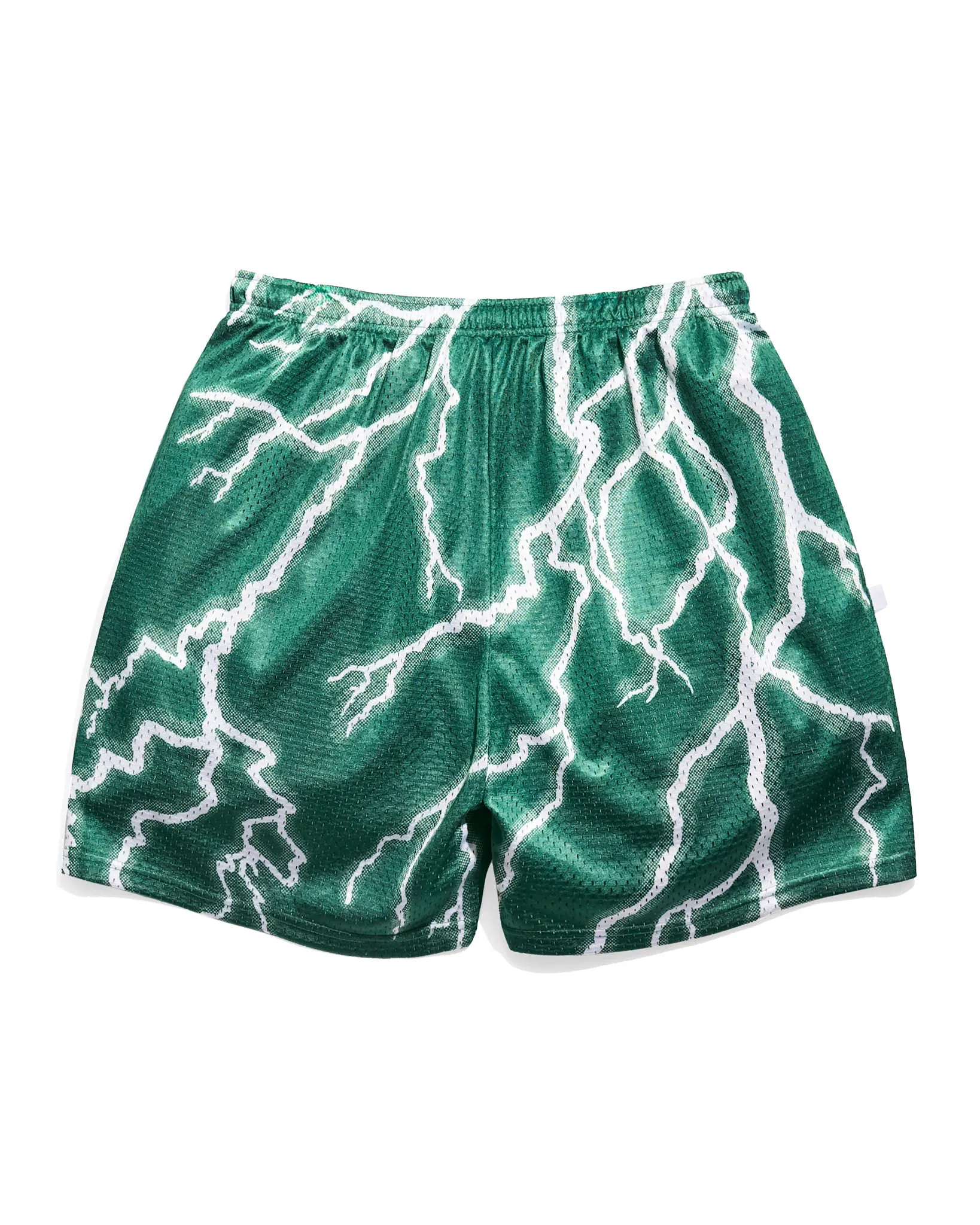 Philadelphia Eagles Kelly Green Lightning Retro Shorts