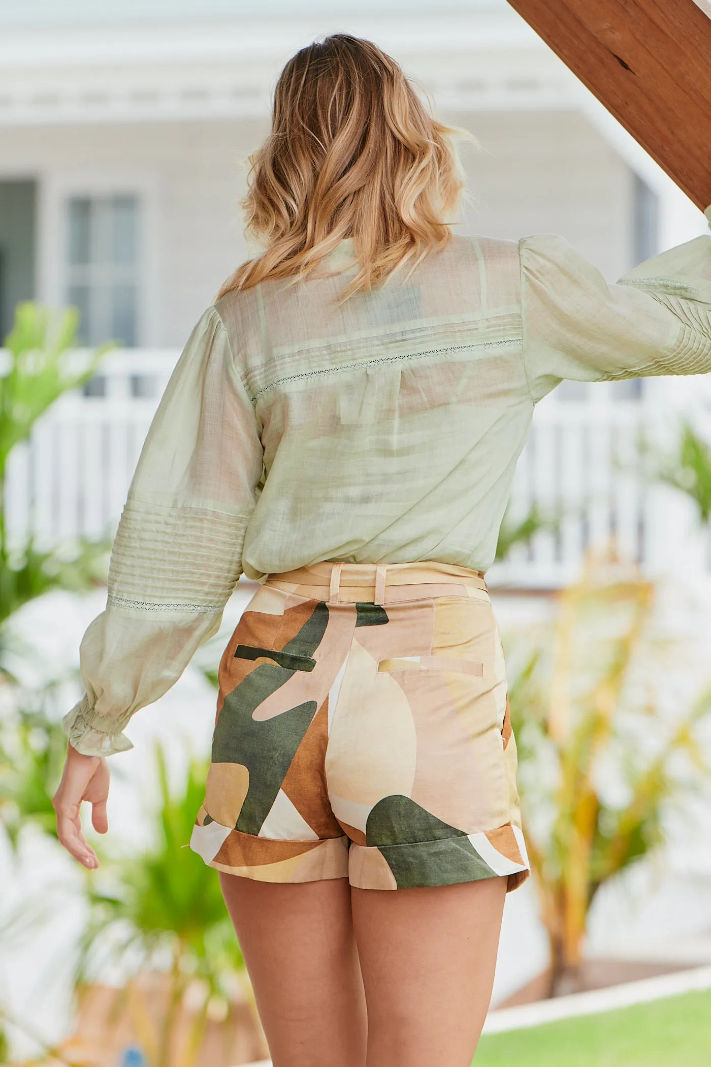 Retro Resort Pleated Shorts ~ MOS the label
