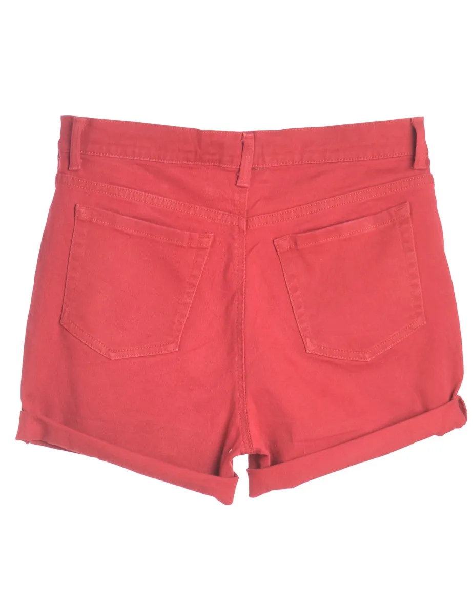 Reworked Willow Rolled Hem Denim Shorts - W34