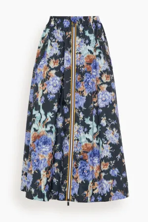 Rhea Skirt in Iris