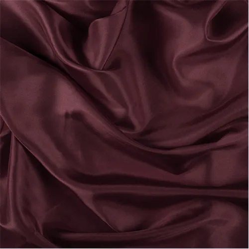 Runway Silks Antique Red Silk Crepe de Chine Fabric