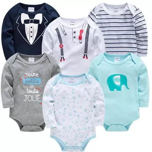 Snug & Cozy Cotton Baby Jumpsuits: Bundle of Joy for Your Little One