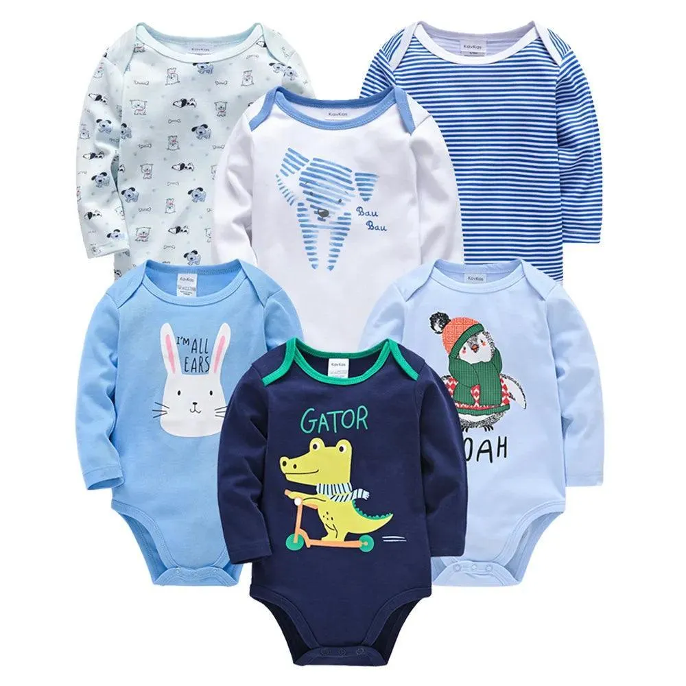 Snug & Cozy Cotton Baby Jumpsuits: Bundle of Joy for Your Little One