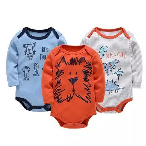 Snug & Cozy Cotton Baby Jumpsuits: Bundle of Joy for Your Little One