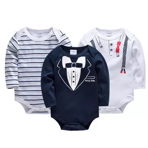 Snug & Cozy Cotton Baby Jumpsuits: Bundle of Joy for Your Little One