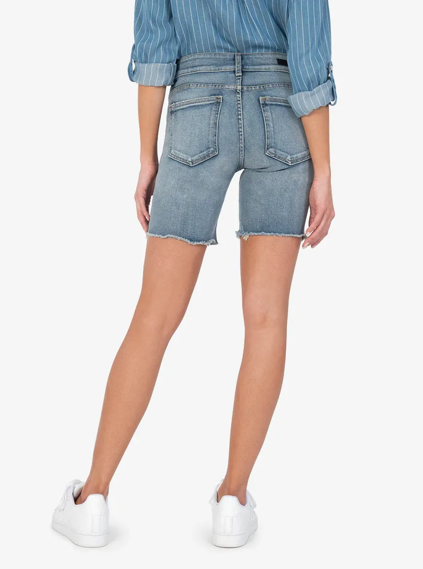 Sophia Short With Frey Hem [Most W/Medium-KS1455MA1]