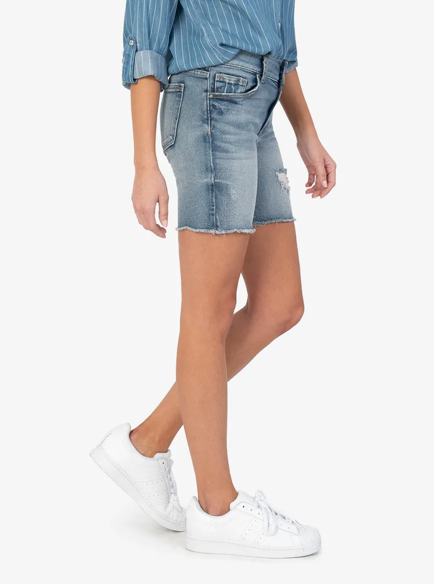 Sophia Short With Frey Hem [Most W/Medium-KS1455MA1]