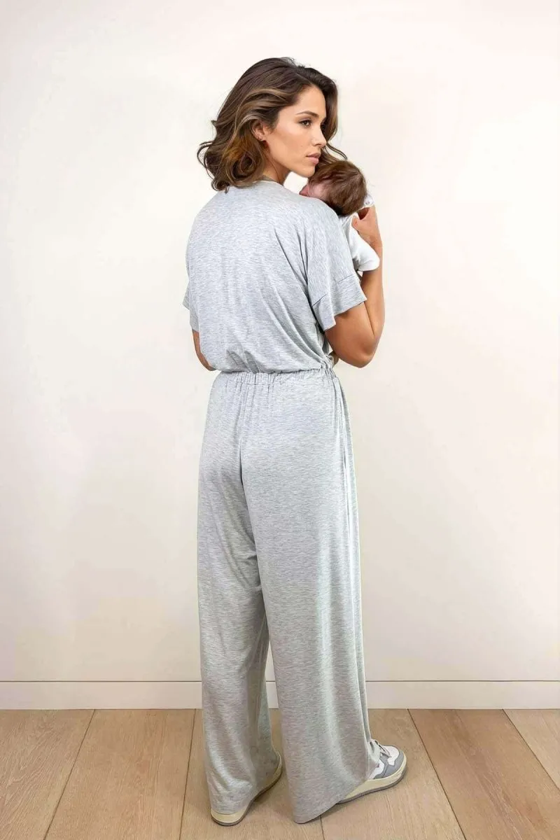 Suzanne Jersey Nursing Jumpsuit