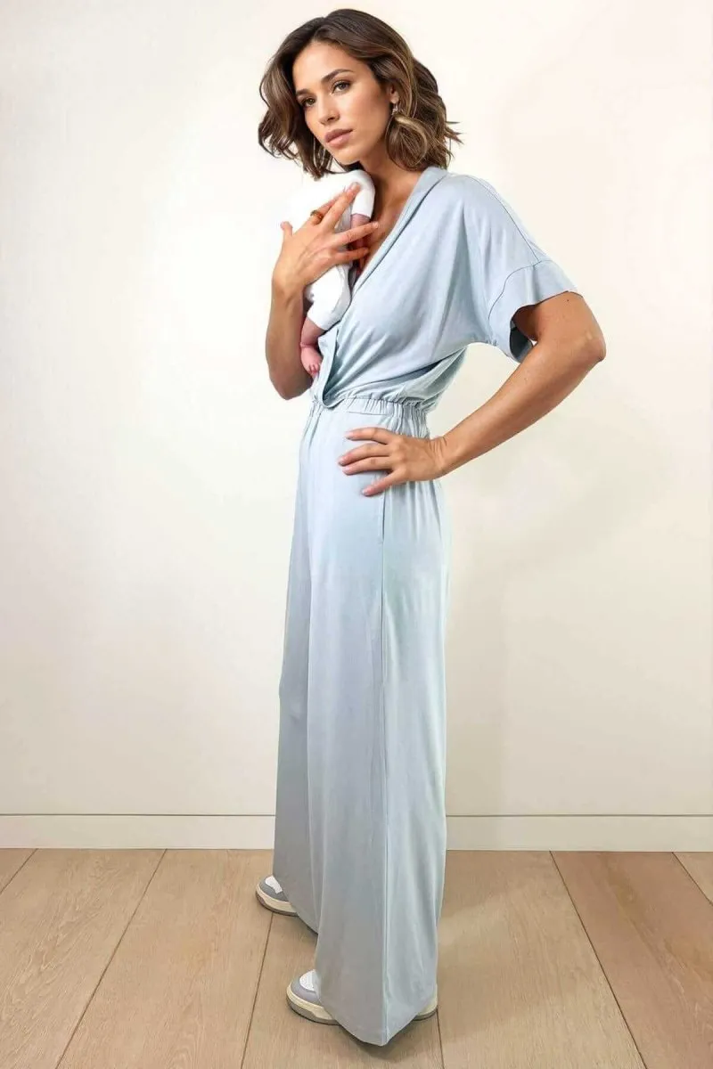 Suzanne Jersey Nursing Jumpsuit