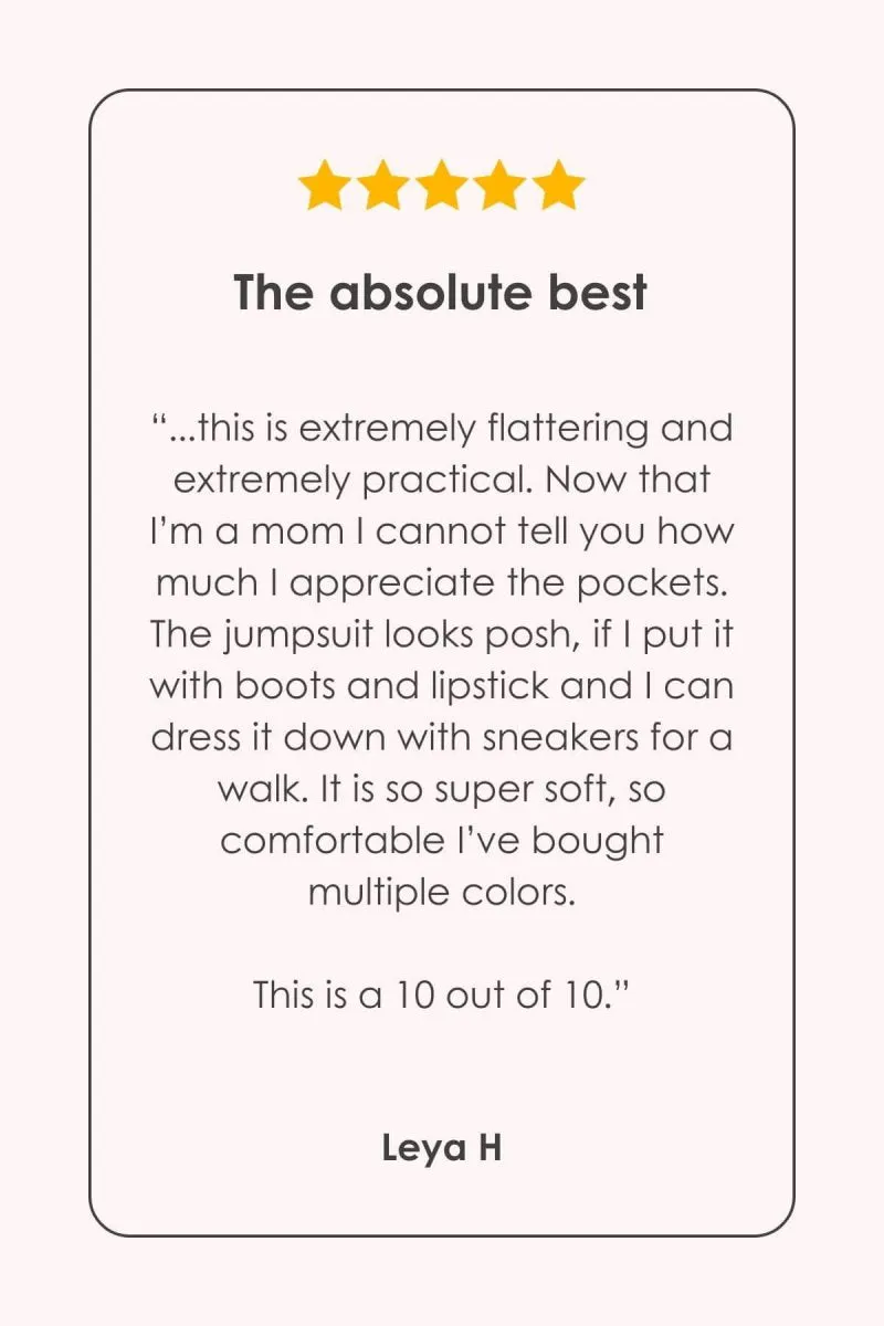 Suzanne Jersey Nursing Jumpsuit