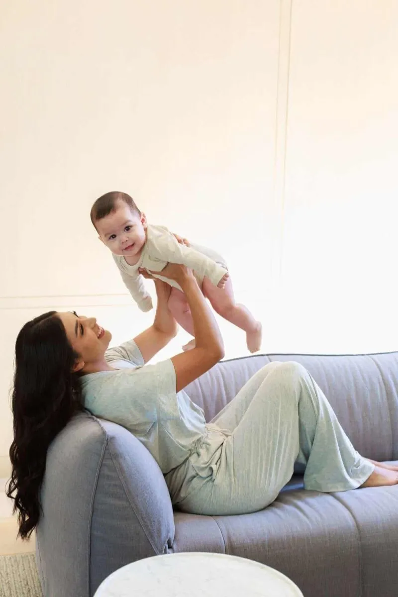 Suzanne Jersey Nursing Jumpsuit