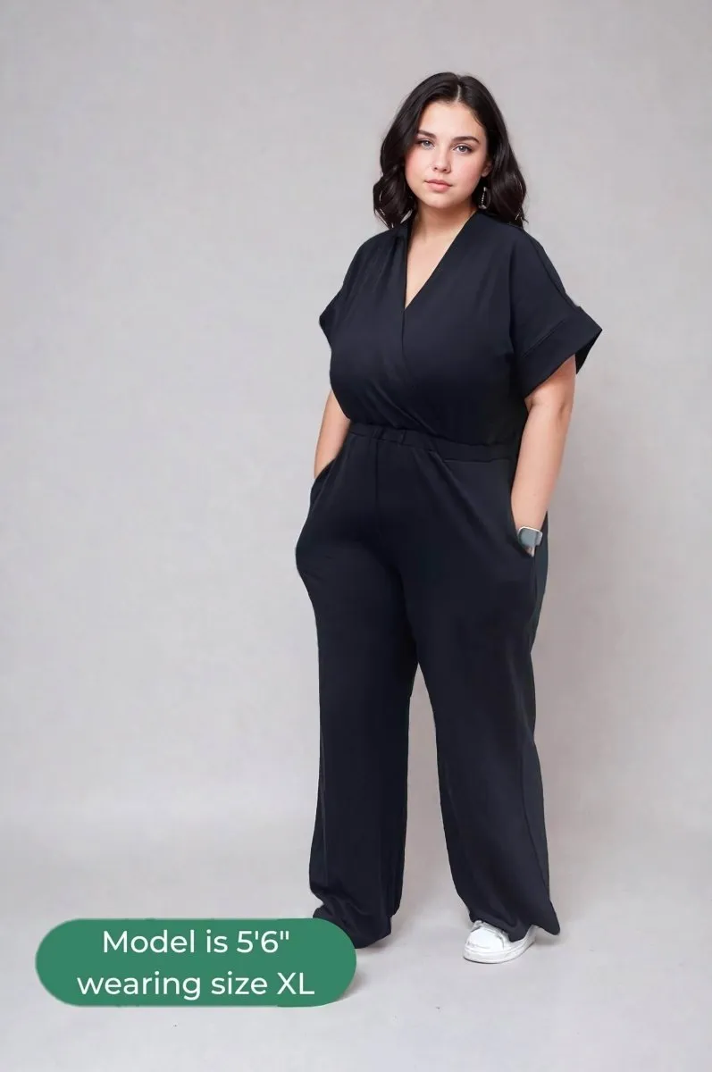 Suzanne Jersey Nursing Jumpsuit