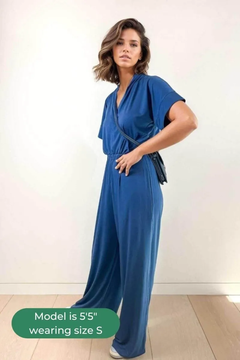 Suzanne Jersey Nursing Jumpsuit