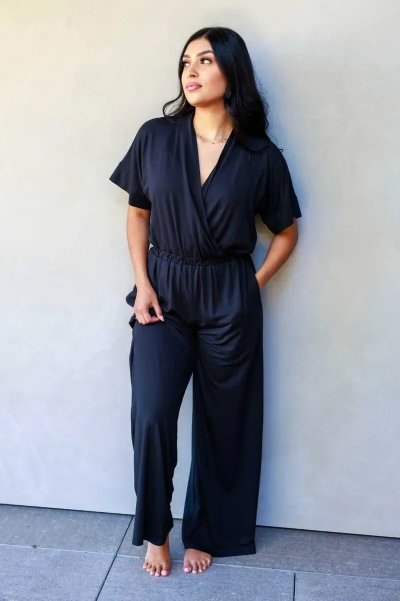 Suzanne Jersey Nursing Jumpsuit