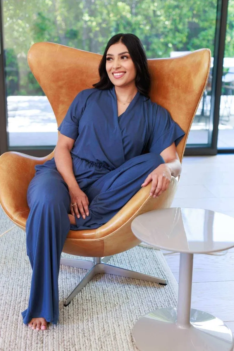 Suzanne Jersey Nursing Jumpsuit