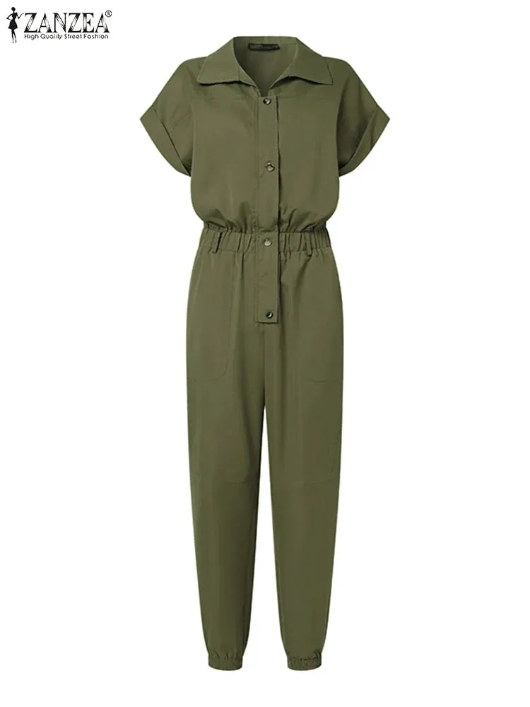 Vintage Cargo Jumpsuits