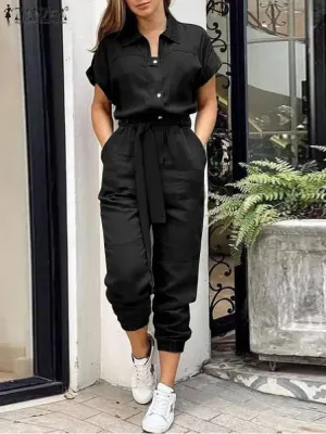 Vintage Cargo Jumpsuits