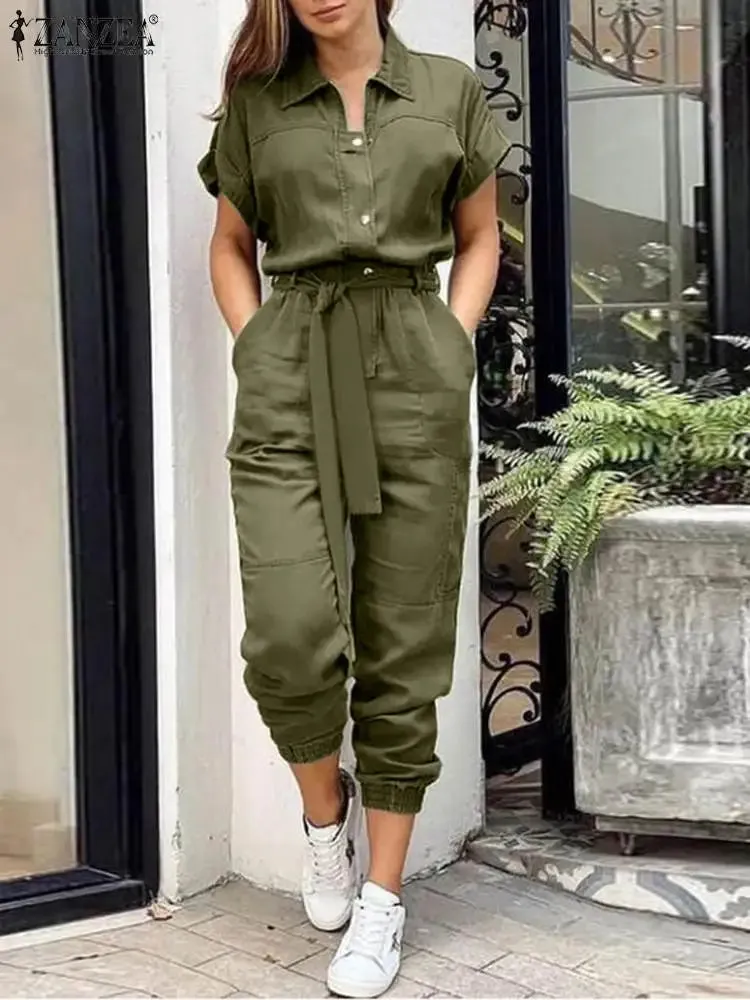 Vintage Cargo Jumpsuits