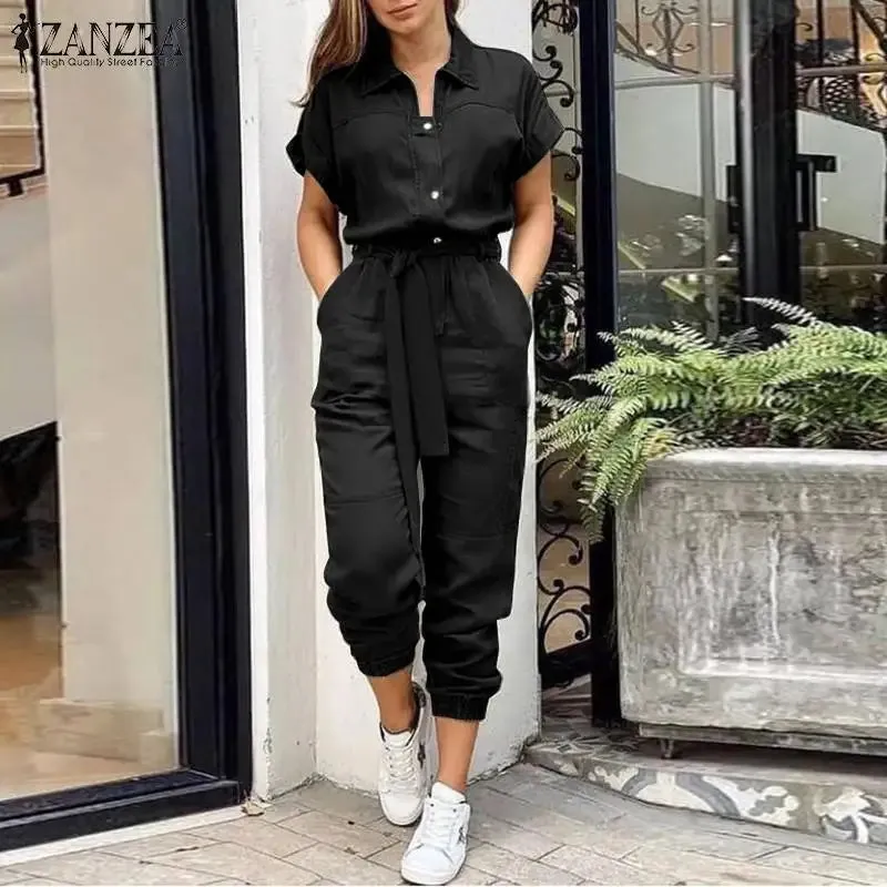 Vintage Cargo Jumpsuits