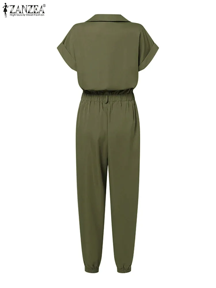 Vintage Cargo Jumpsuits